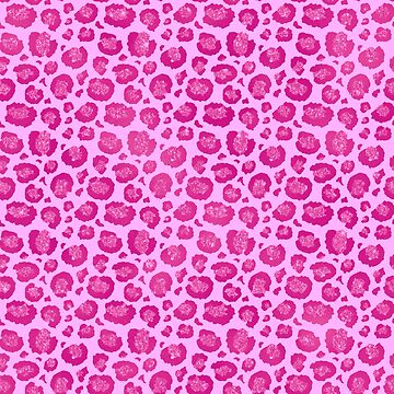 Pink Leopard Print  Photographic Print for Sale by