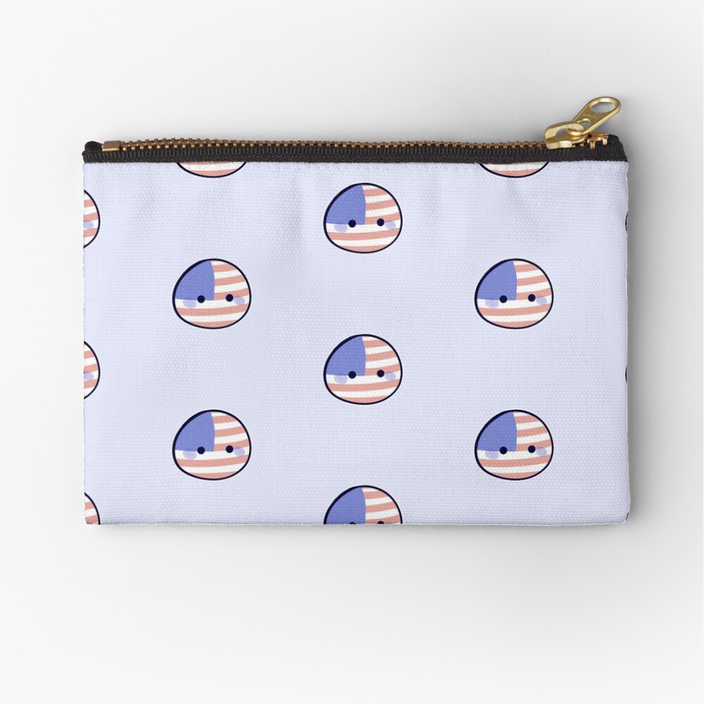 USA countryball Zipper Pouch