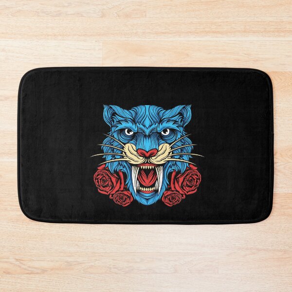 Item preview, Tiger Head With Roses designed and sold by urbanstore69.