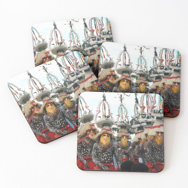 Item preview, Masked Ritual dancers in Papua New Guinea designed and sold by Susan Segal.
