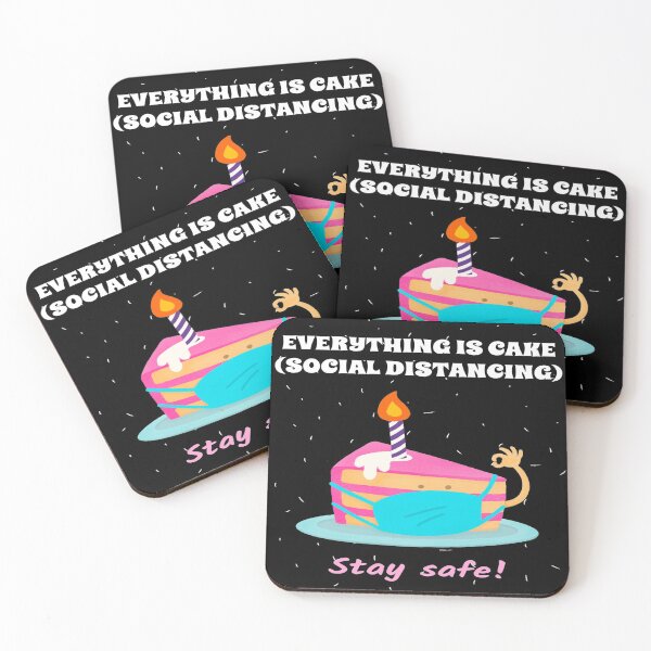 Item preview, Everything Is Cake Funny Novelty designed and sold by Echo Dusk.