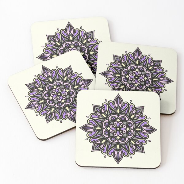 Item preview, Crown Flower inspired Mandala designed and sold by irievibess.