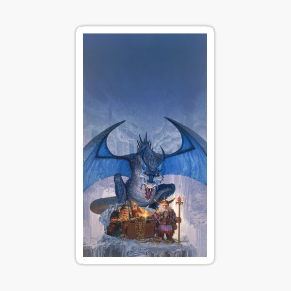 Ice Dragon Sticker