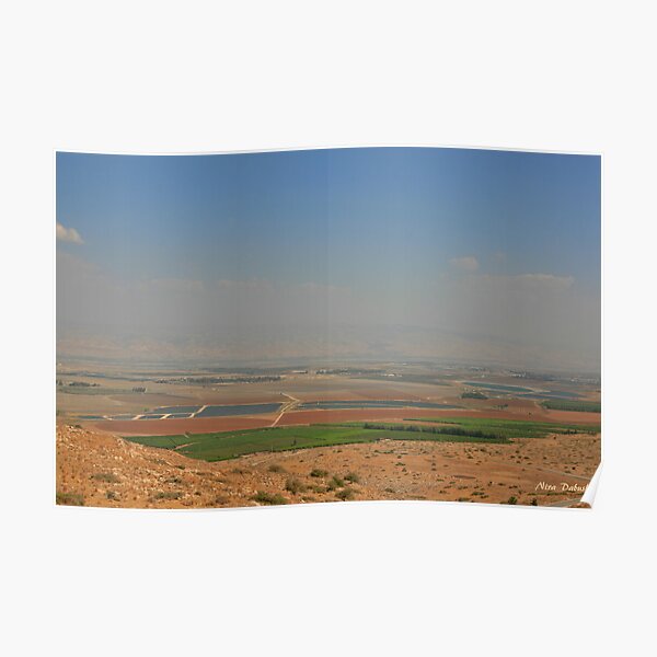 Landscape from the Gilboa Poster