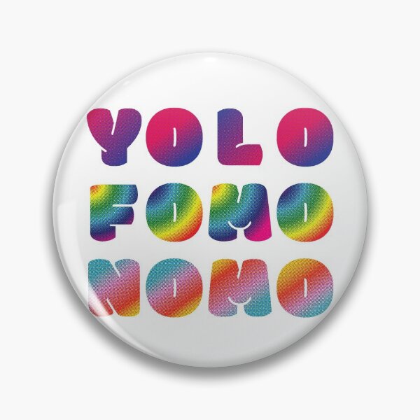 Item preview, Broad City YOLO, FOMO, NOMO Typography designed and sold by leftoverprints.