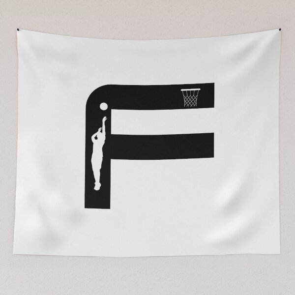 Item preview, Personalized Basketball Initial F designed and sold by TheFamilyVan.