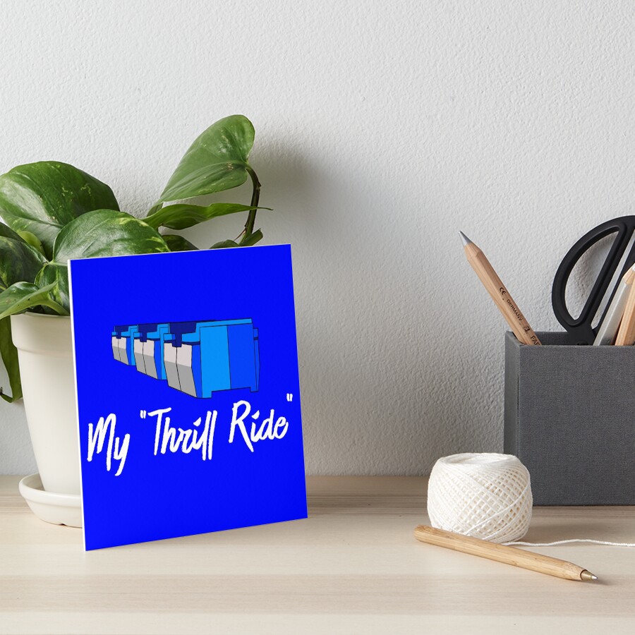 Item preview, Art Board Print designed and sold by WedFanBlog.