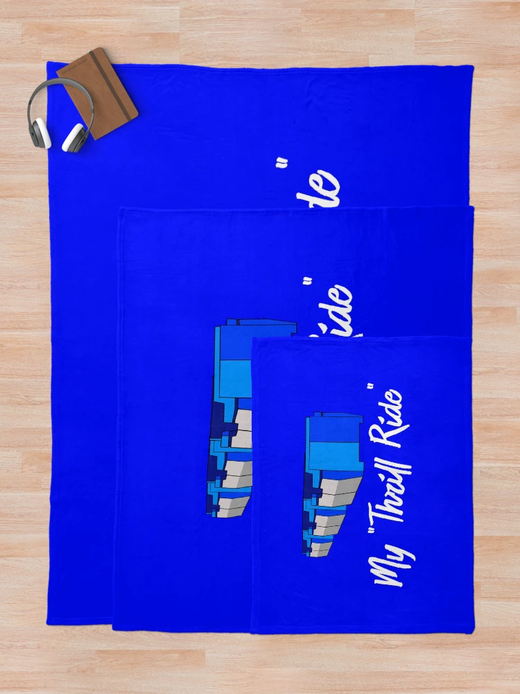 Thumbnail 5 of 6, Throw Blanket, My "Thrill Ride" designed and sold by WedFanBlog.