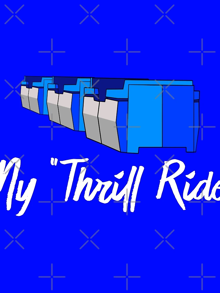 Thumbnail 3 of 3, Scarf, My "Thrill Ride" designed and sold by WedFanBlog.