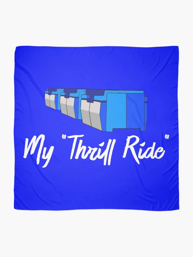 Thumbnail 2 of 3, Scarf, My "Thrill Ride" designed and sold by WedFanBlog.