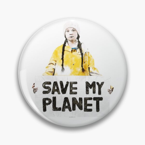 Item preview, Save MY Planet - Greta Thunberg designed and sold by leftoverprints.