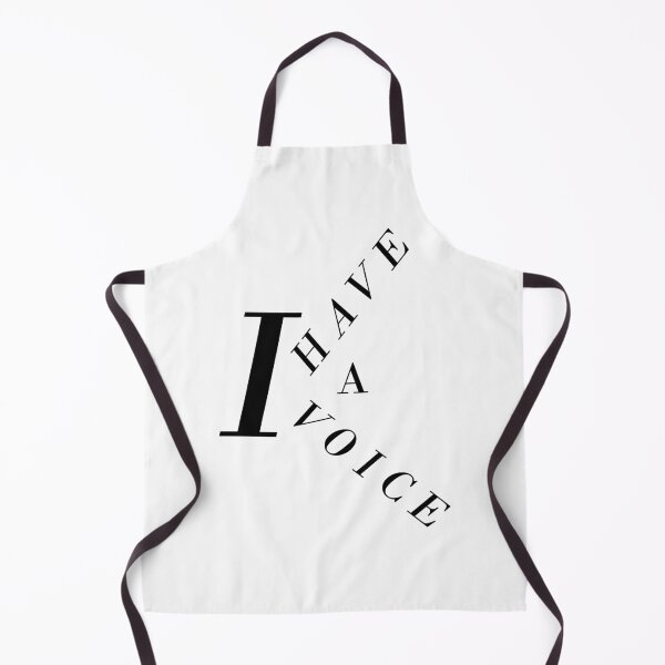 Item preview, I Have a Voice - Inspirational Fashion Typography designed and sold by leftoverprints.