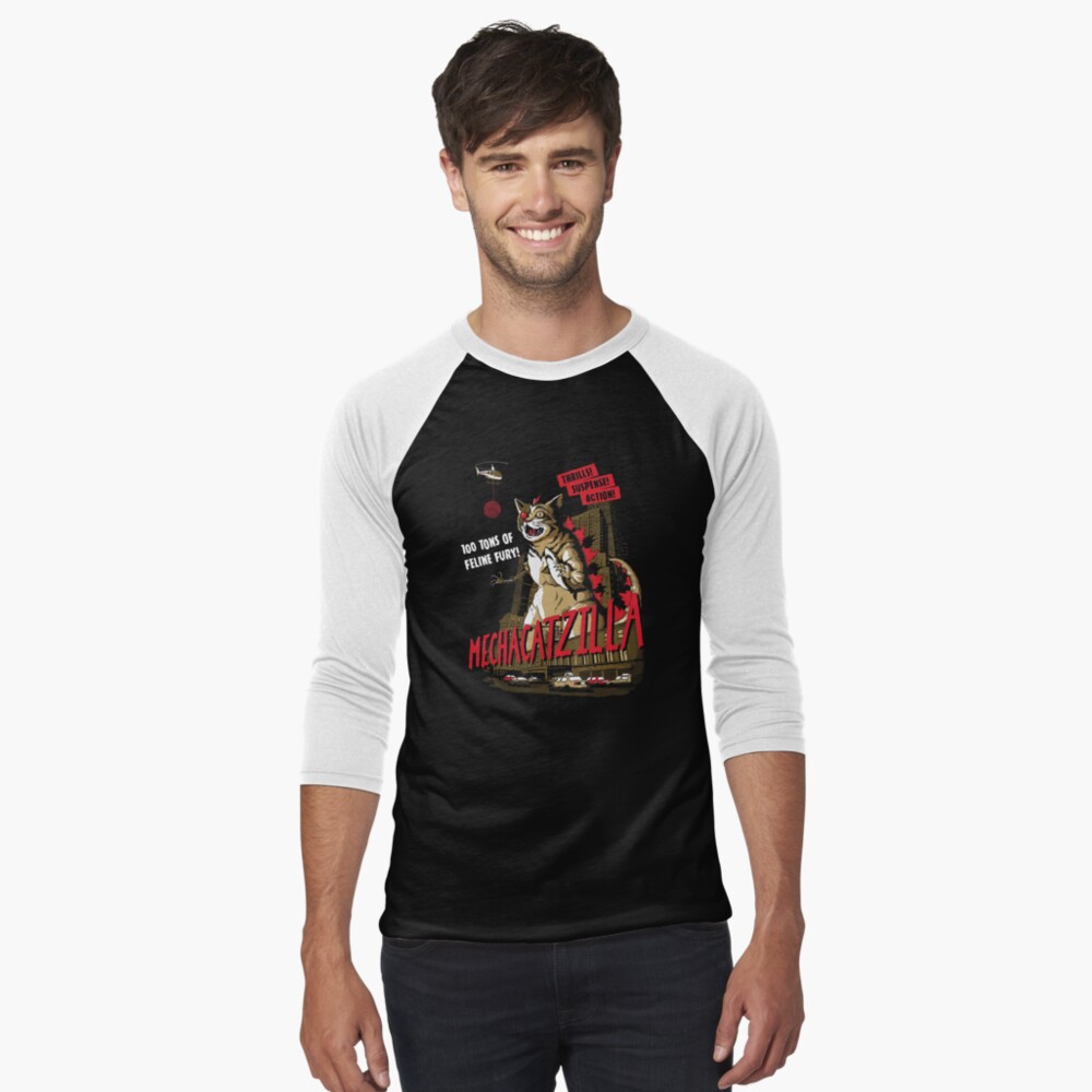 Item preview, Baseball ¾ Sleeve T-Shirt designed and sold by DinoMike.