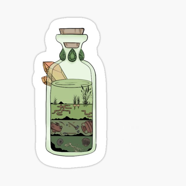 Item preview, Earth Potion designed and sold by gardengorgon.