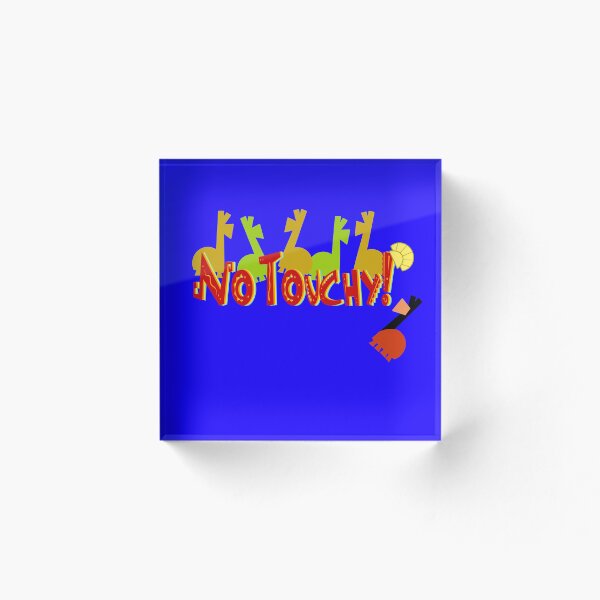 Item preview, No Touchy! designed and sold by WedFanBlog.