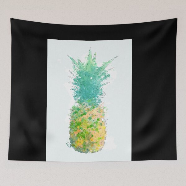 Item preview, Pineapple Illustration #6 designed and sold by vira-designs.