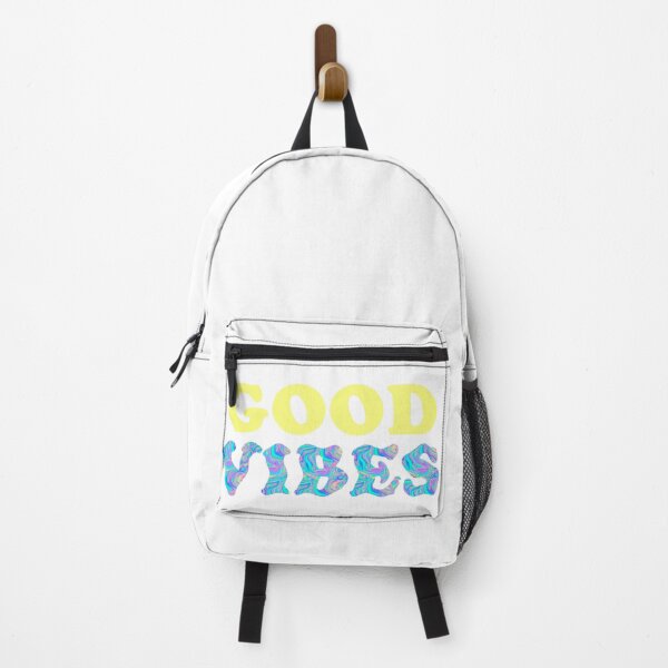 Item preview, good vibes yellow quote designed and sold by Sofi Vallejos.