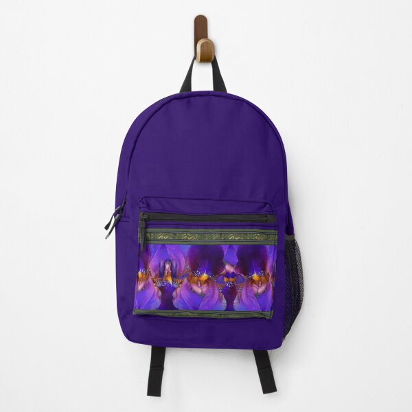 Item preview, Purple Iris Border designed and sold by LaRoach Digital Arts.