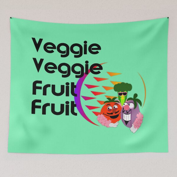 Item preview, Veggie Veggie Fruit Fruit designed and sold by WedFanBlog.