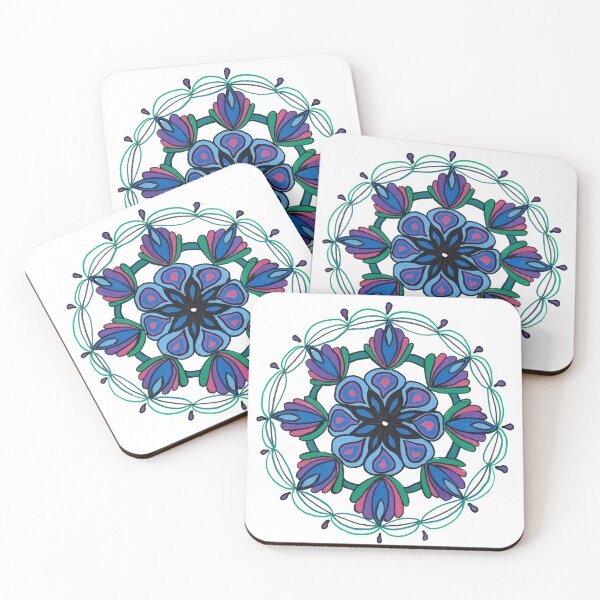 Item preview, Mandala Floral Blues designed and sold by KStevensonart.