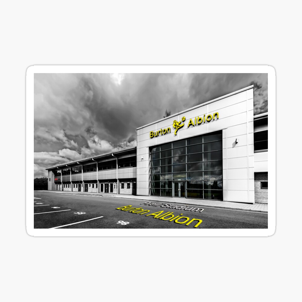 Burton Albion F C Poster By Mhfore Redbubble Burton Albion F C Poster By Mhfore Redbubble