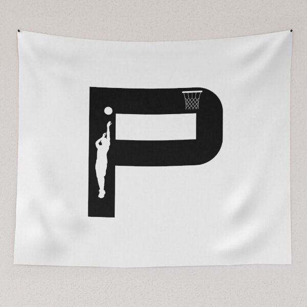 Item preview, Personalized Basketball Initial P designed and sold by TheFamilyVan.