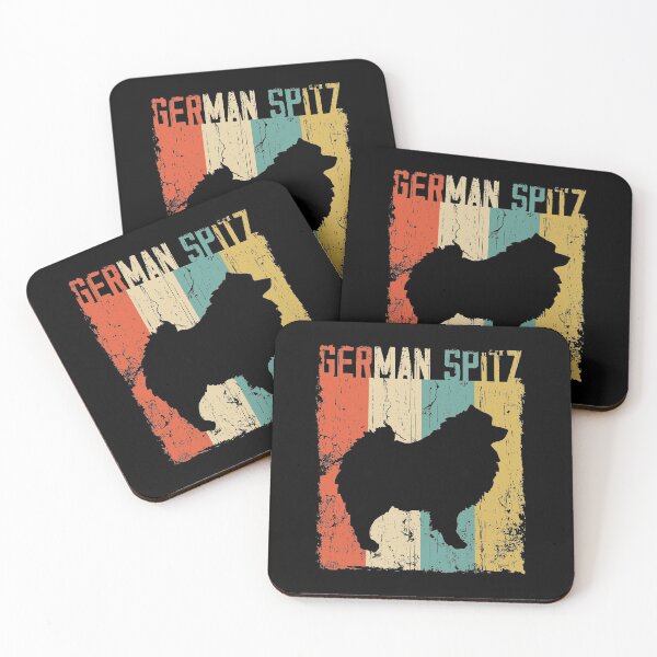 Item preview, german spitz Vintage Retro Classis Dog Lover Gift designed and sold by rafaeltto.