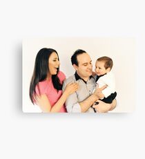 Agushi family (2) Canvas Print