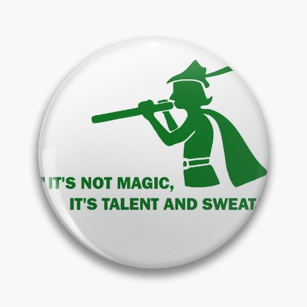 Item preview, Not Magic Gilfoyle Quote - Pied Piper logo Silicon Valley designed and sold by leftoverprints.