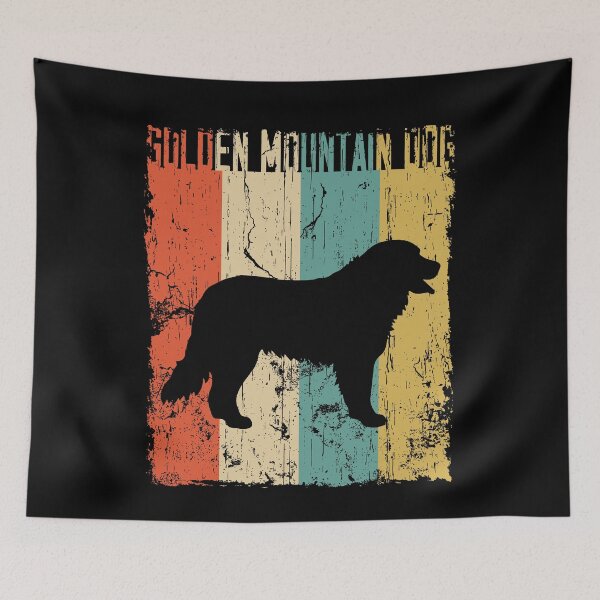 Item preview, golden mountain Vintage Retro Classis Dog Lover Gift designed and sold by rafaeltto.