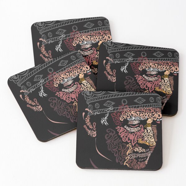 Item preview, Graphic Illustration Lettered Faces designed and sold by Dead-Famous.