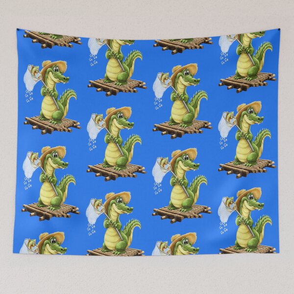 Item preview, Fish for Lunch, a crocodile tale designed and sold by LoneAngel.