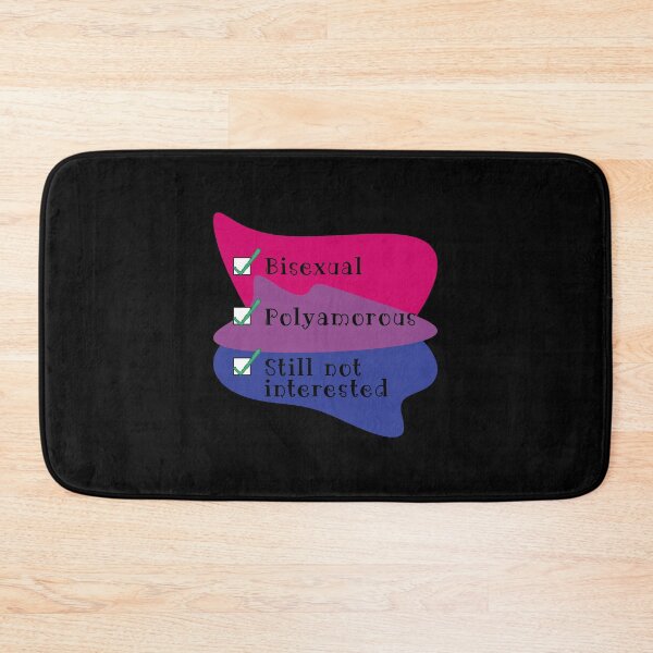 Item preview, Bi, Polyam, And Still Not Interested Bi Flag Colours designed and sold by dysperdis.