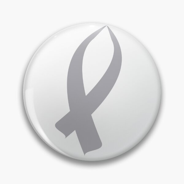 Item preview, Awareness Ribbon (Gray) designed and sold by blakcirclegirl.