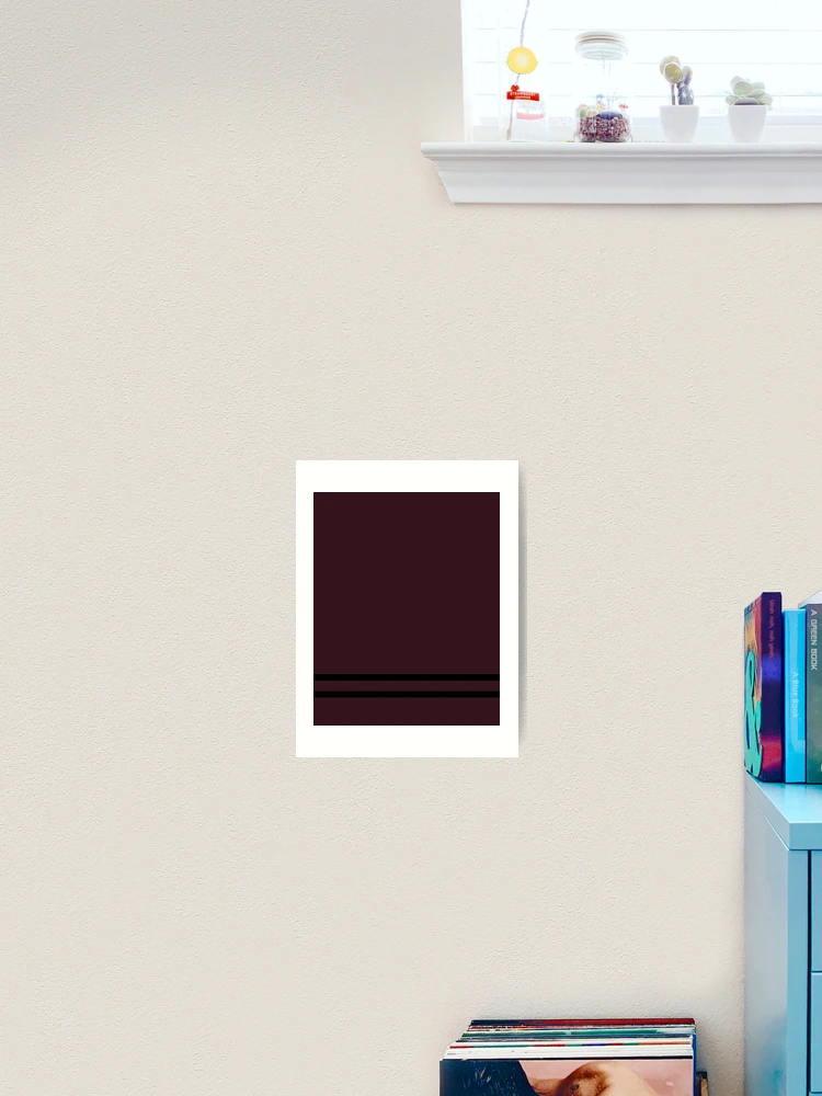 Thumbnail 2 of 3, Art Print, Simple Berry Color Line Design designed and sold by aurielphoenix.