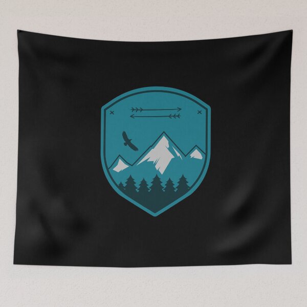 Item preview, Mountains Trees Bird designed and sold by justinf24.
