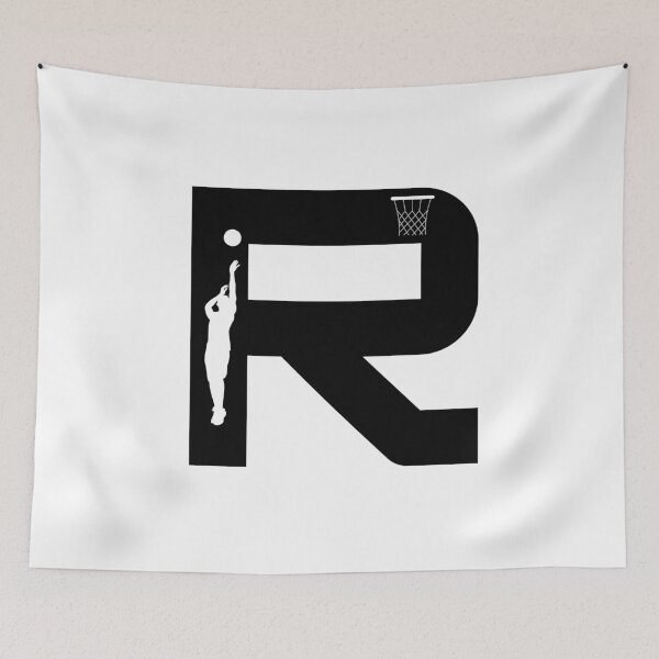 Item preview, Personalized Basketball Initial R designed and sold by TheFamilyVan.