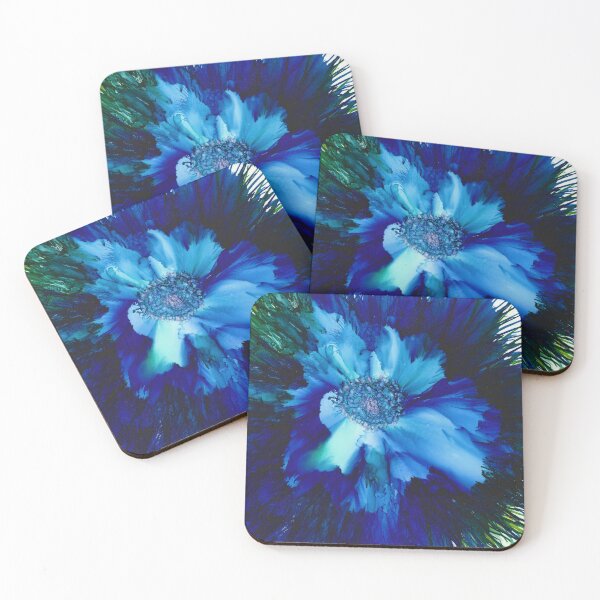 Item preview, Flowerscape Blue Lustre designed and sold by Lgrogan.