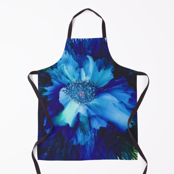 Item preview, Flowerscape Blue Lustre designed and sold by Lgrogan.
