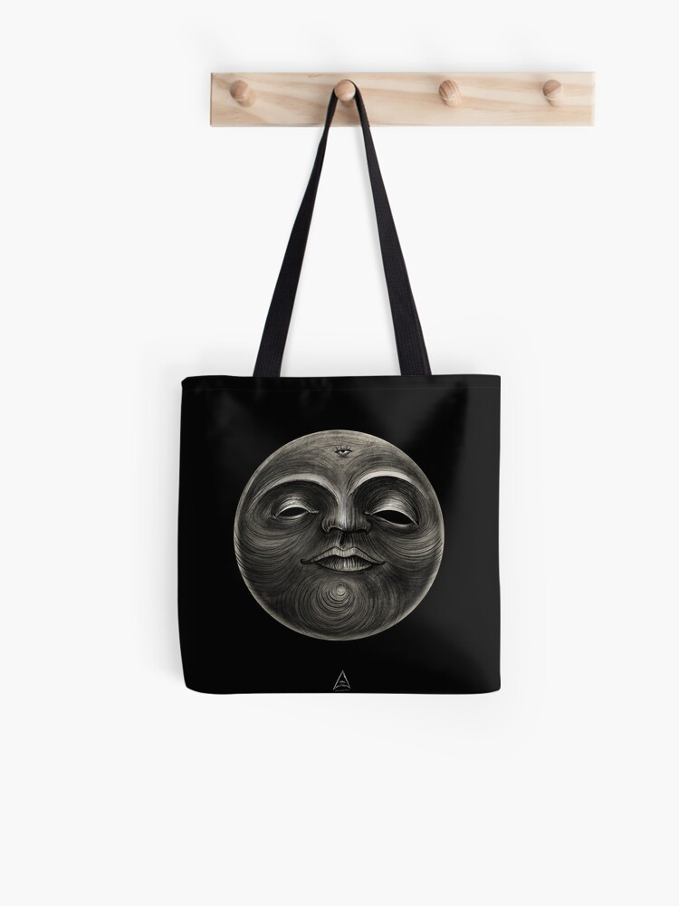 Thumbnail 1 of 2, Tote Bag, Voodoo moon designed and sold by anguanatatu.