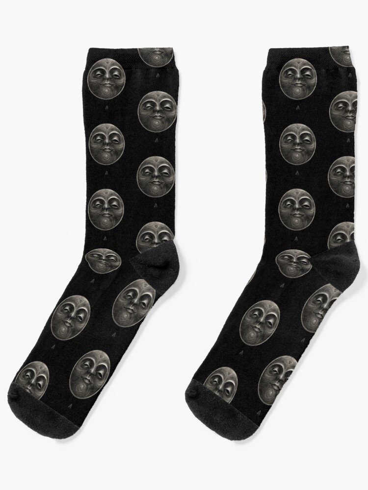 Thumbnail 1 of 5, Socks, Voodoo moon designed and sold by anguanatatu.