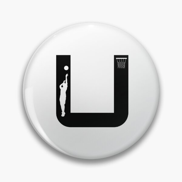 Item preview, Personalized Basketball Initial U designed and sold by TheFamilyVan.