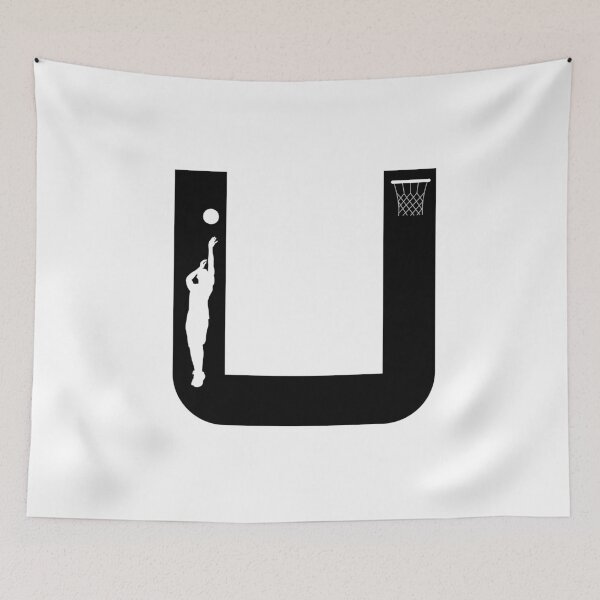 Item preview, Personalized Basketball Initial U designed and sold by TheFamilyVan.