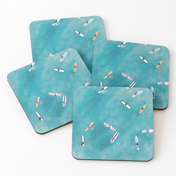 Item preview, Multiple Surfers in Ocean designed and sold by thehalfwayblog.