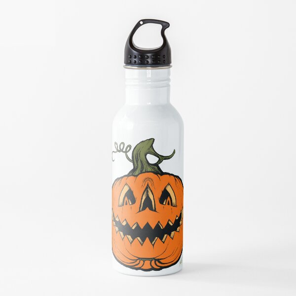 Grim Grinning Gourd Water Bottle