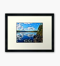 Reflections HDR Framed Print