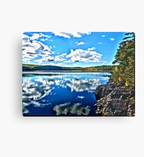 Reflections HDR Metal Print