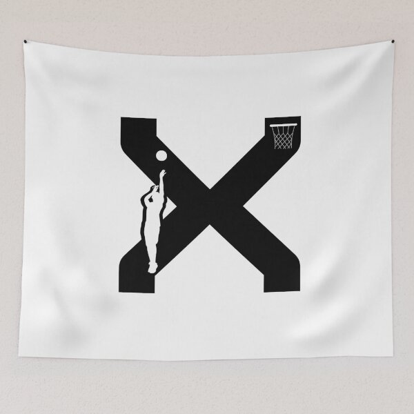 Item preview, Personalized Basketball Initial X designed and sold by TheFamilyVan.