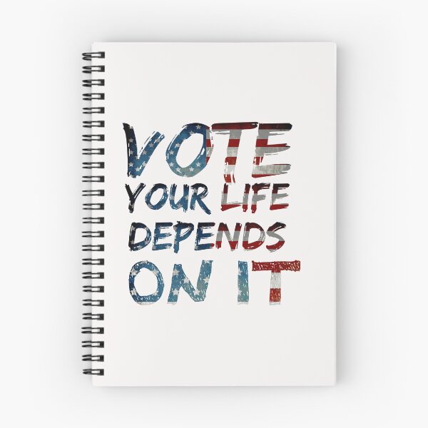 Item preview, vote your life depends on it american flag designed and sold by Hannah  Pillic.