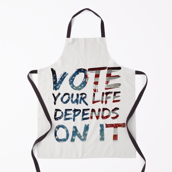 Item preview, vote your life depends on it american flag designed and sold by Hannah  Pillic.